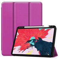 Trifold hoes voor iPad Pro 11 inch (2018 2020 2021 2022) & iPad Air 4 en iPad Air 5 - paars