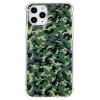 Leger Camouflage Survivor TPU hoesje voor iPhone 11 Pro Max - Army Groen