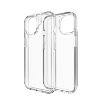 ZAGG Crystal Palace hoesje voor iPhone 15 - Transparant