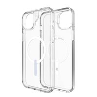 ZAGG Crystal Palace Snap hoesje voor iPhone 14 Plus & iPhone 15 Plus - Transparant