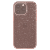 Spigen Liquid Crystal Glitter hoesje voor iPhone 15 Pro - Transparant Roze