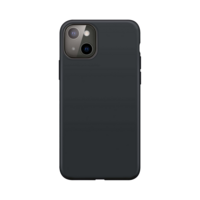 Xqisit NP Silicone Case Anti Bac hoesje voor iPhone 13 - Zwart
