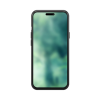 Xqisit NP Silicone Case Anti Bac Recycled hoesje voor iPhone 15 - Zwart