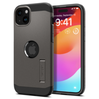 Spigen Tough Armor MagFit hoesje voor iPhone 15 - Grijs