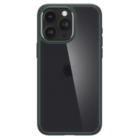 Spigen Ultra Hybrid hoesje voor iPhone 15 Pro - Groen