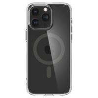 Spigen Ultra Hybrid MagFit hoesje voor iPhone 15 Pro - Grijs