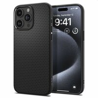 Spigen Liquid Air Case hoesje voor iPhone 15 Pro - zwart