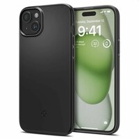 Spigen Thin Fit Case hoesje voor iPhone 15 Plus - zwart
