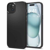 Spigen Thin Fit Case hoesje voor iPhone 15 - zwart