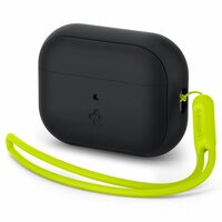 Spigen Silicone Fit Strap Case hoesje en polsbandje voor Airpods Pro - zwart
