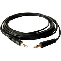 Audiokabel 3,5 mm Stereo AUX Male to Male kabel 1 meter