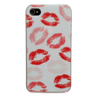 Red Lips hoesje iPhone 5 5s SE 2016 rode lippen Kus hardcase kisses