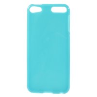 Blauw TPU hoesje iPod Touch 5 6 7 effen blue case