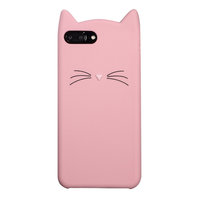 Roze katje snorharen iPhone 7 Plus 8 Plus hoesje case cover kitten