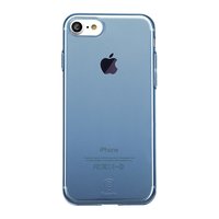 Baseus Simple Series doorzichtig iPhone 7 8 SE 2020 hoesje - Blauw