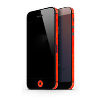 Bumper sticker iPhone 5 5s SE 2016 Decor Color Edge Skin - Rood