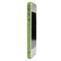 Skin iPhone 4 4s glitter Bumper stickers Color Edge glamour - Groen