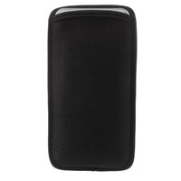 Universeel insteekhoesje neopreen smartphone pouch telefoonhoesje - Zwart