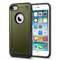 Shockproof hoesje Pro Armor iPhone 7 8 SE 2020 SE 2022 - Protection Case Groen - Extra Bescherming