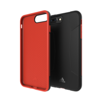 Adidas Solo Case iPhone 6 Plus 6s Plus 7 Plus 8 Plus - Zwart Rood