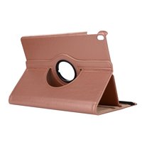 Lederen iPad Air 3 (2019) & iPad Pro 10.5 inch draaibaar cover case - Rosegoud Standaard