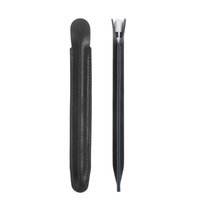 Lederen sleeve voor Apple Pencil - Zwart