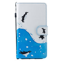 Pinguin Wallet iPhone XR Kunstleer Bookcase cover - Standaard
