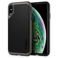 Spigen Neo Hybrid hoesje iPhone XS Max Grijs case
