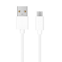 Xqisit Micro USB naar USB A kabel 100 cm - Wit