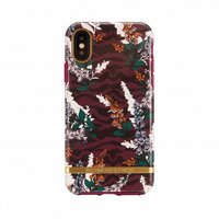 Richmond & Finch Bloemen Zebra hoesje iPhone X Case - Floral Zebra