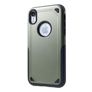 ruilen Knipoog Stroomopwaarts ProArmor protection hoesje bescherming iPhone XR case - Groen army