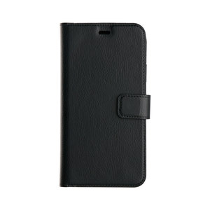 Xqisit wallet pasjeshouder hoesje iPhone 11 Pro Max - Zwart