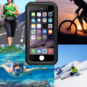 Keuze Product of CaseProof waterproof waterdicht hoesje iPhone 5 5s SE 2016 - Zwart